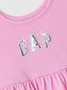 GAP Detské šaty s logom GAP