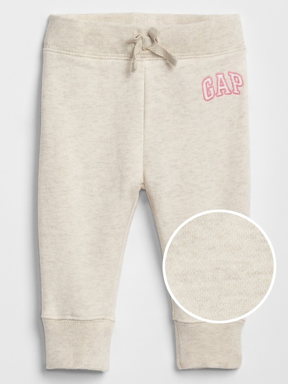 GAP Baby tepláky fleece GAP logo