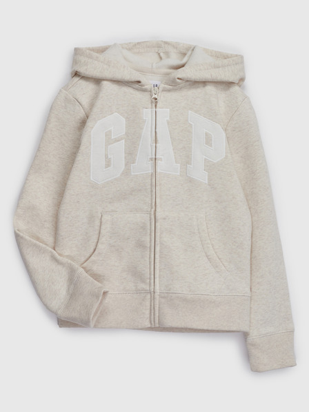 GAP Detská mikina GAP logo zip