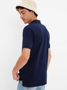 GAP Polo tričko logo jersey organic GAP
