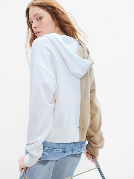 GAP Dvojfarebná mikina s kapucou GAP