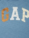 GAP Baby tričko s metalickým logom GAP