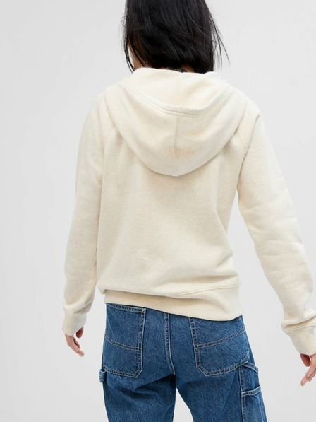 GAP Mikina s logom a fleece GAP