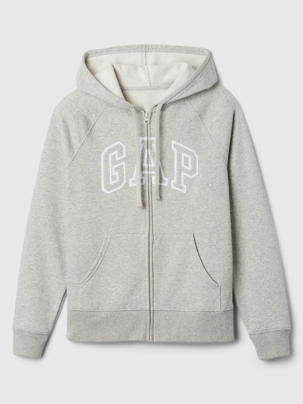 GAP Mikina s logom a fleece GAP