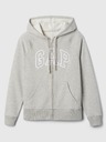 GAP Mikina s logom a fleece GAP
