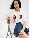 GAP Mikina s logom a fleece GAP