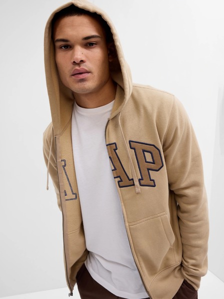 GAP Mikina logo GAP fleece