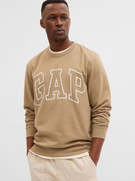 GAP Mikina logo GAP fleece