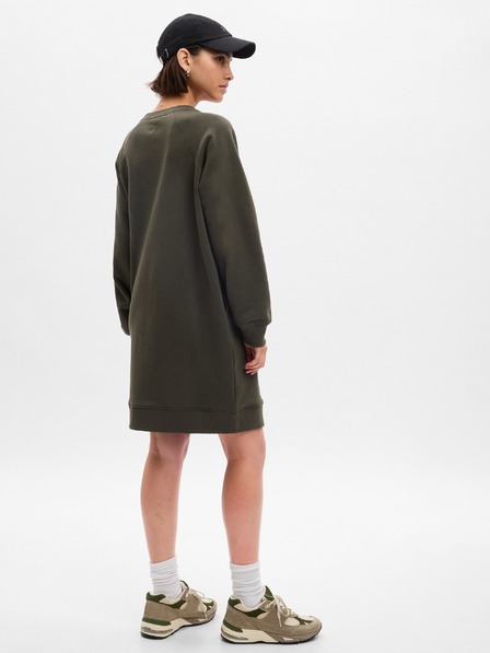 GAP Mikinové šaty s logom GAP