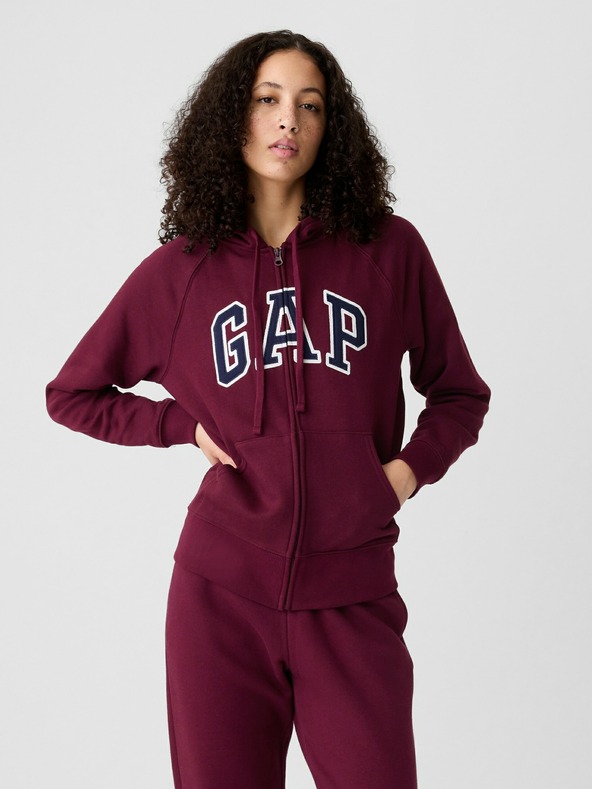 GAP Mikina s logom a fleece GAP