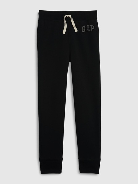 GAP Detské tepláky fleece s logom GAP