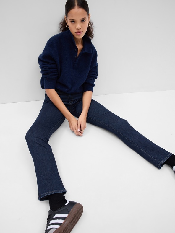 GAP Džínsy straight High Rise Classic GAP