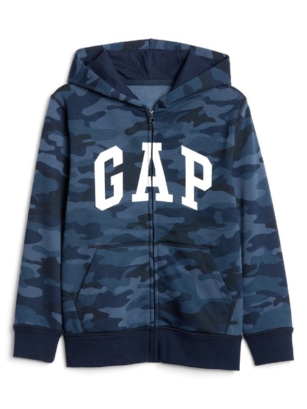 GAP Detská mikina GAP logo fleece