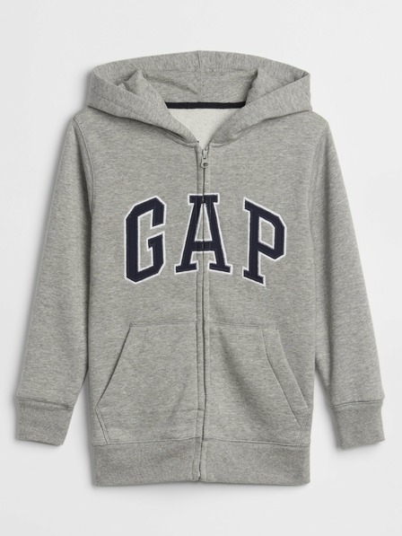 GAP Detská mikina GAP logo zip