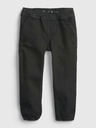 GAP Baby džínsy black joggers GAP