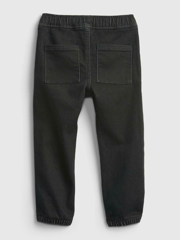 GAP Baby džínsy black joggers GAP