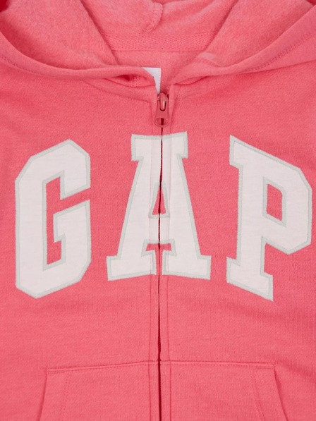 GAP Detská mikina GAP logo zip