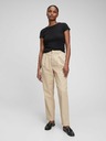 GAP Nohavice khaki high rise GAP