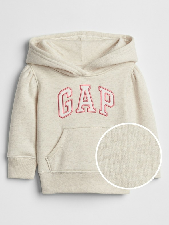 GAP Baby mikina fleece logo GAP