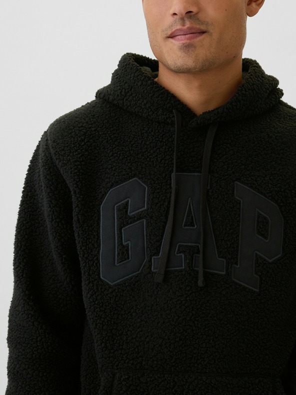 GAP Sherpa mikina s logom GAP
