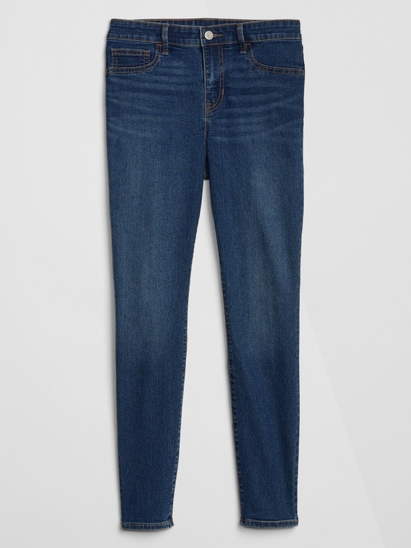 GAP Džínsy Mid Rise Favorite Ankle Jeggings GAP
