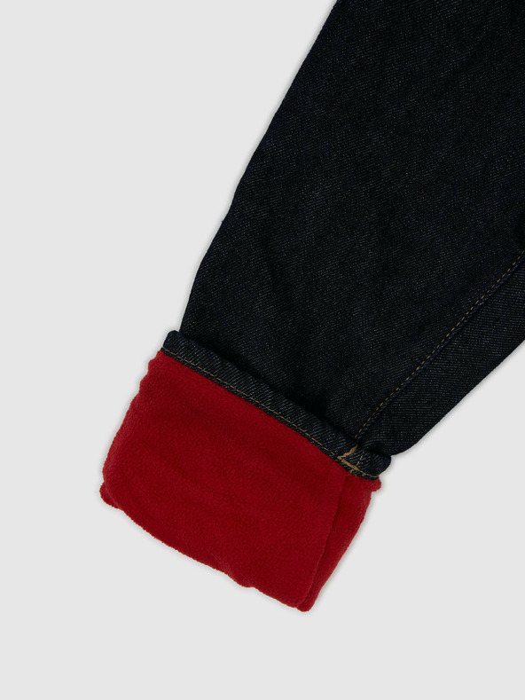 GAP Baby zateplené džínsy straight GAP