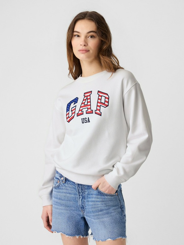 GAP Oversize mikina s logom GAP