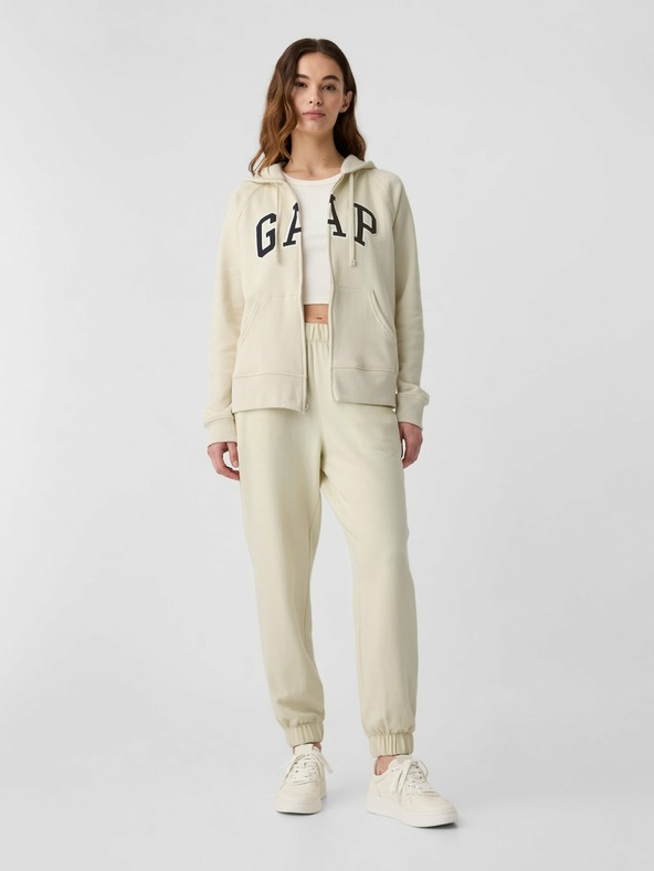 GAP Mikina s logom a fleece GAP