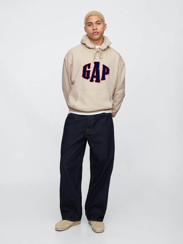GAP Oversize mikina s logom GAP