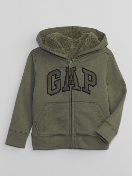 GAP Baby zateplená mikina s kapucňou GAP