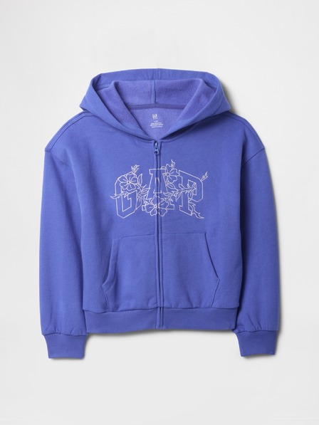GAP Detská oversize mikina s logom GAP