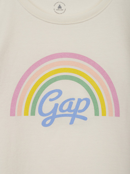 GAP Baby tričko s logom GAP