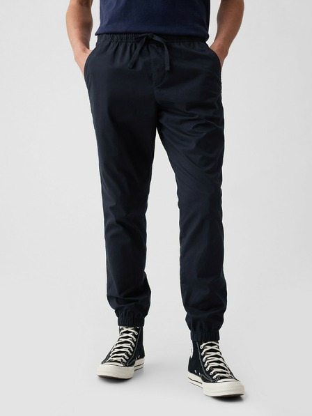 GAP Nohavice slim canvas joggers GapFlex GAP