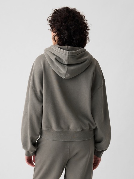 GAP Mikina crop s kapucňou GAP