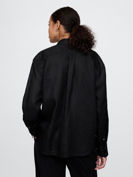 GAP Ľanová oversize košeľa Big Shirt GAP
