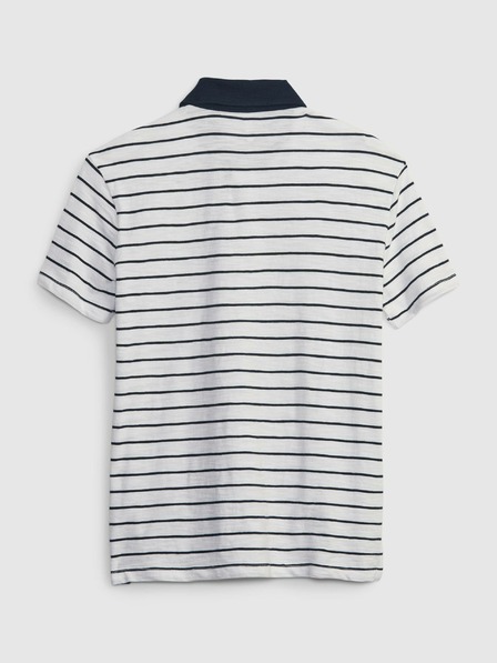 GAP Detské pruhované polo tričko GAP