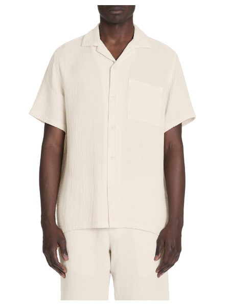 Celio Krémová pánska košeľa Celio Bagaz