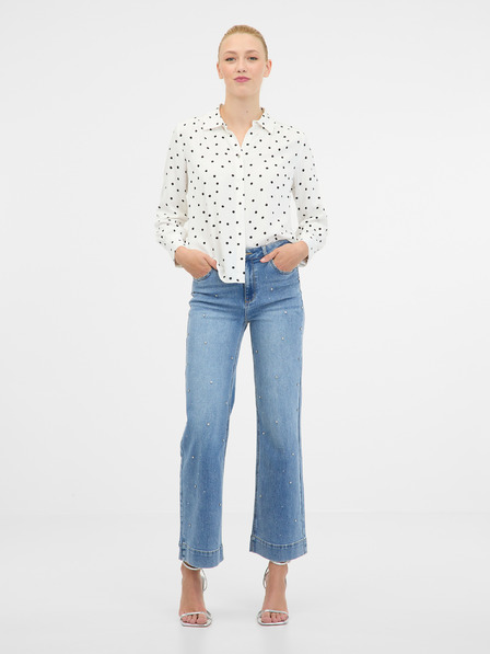 Orsay Krémová dámska blúzka ORSAY