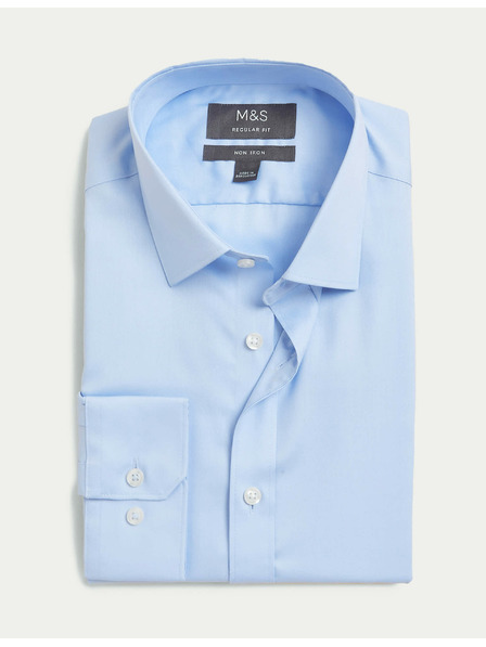 Marks & Spencer Svetlomodrá pánska košeľa Marks & Spencer