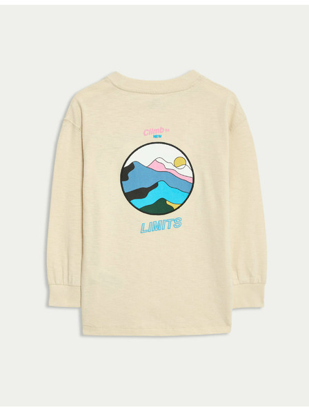 Marks & Spencer Tričko s grafikou z čistej bavlny (2-8 rokov) Marks & Spencer sivá