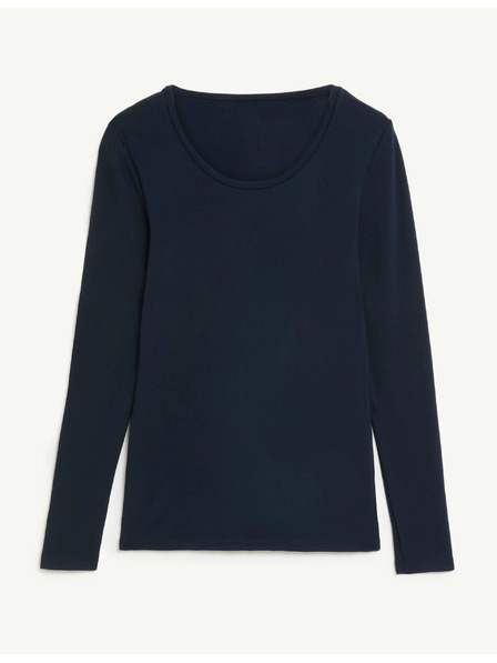 Marks & Spencer Termotop s dlhým rukávom a technológiou Heatgen Plus™ Marks & Spencer námorníckej modrej