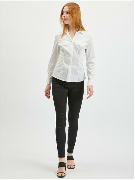 Orsay Biela dámska košeľa ORSAY