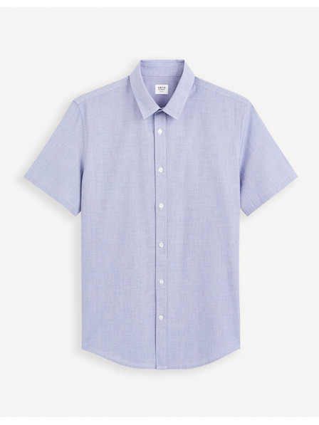 Celio Svetlomodré pánske tričko Celio Fafilemc