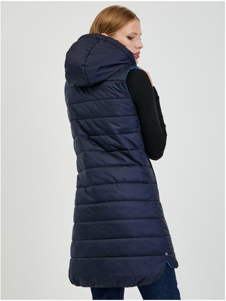 Orsay Tmavomodrá dámska prešívaná bunda ORSAY