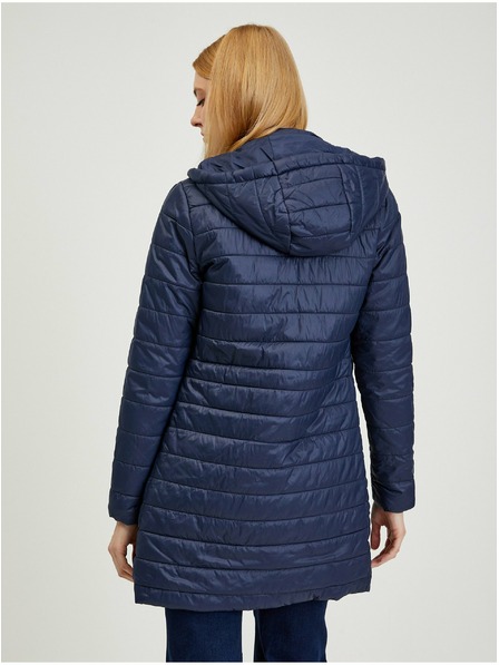 Orsay Tmavomodrý dámsky ľahký prešívaný kabát ORSAY