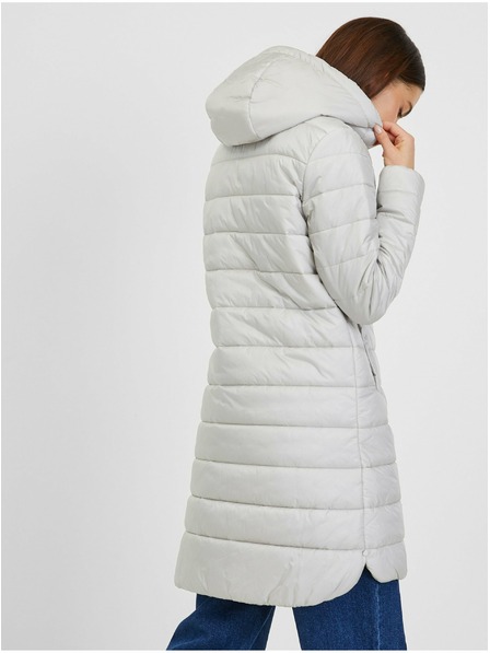 Orsay Svetlomodrý dámsky zimný prešívaný kabát ORSAY