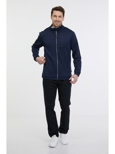 Sam 73 Tmavomodrá pánska mikina na zips SAM 73 Lucas