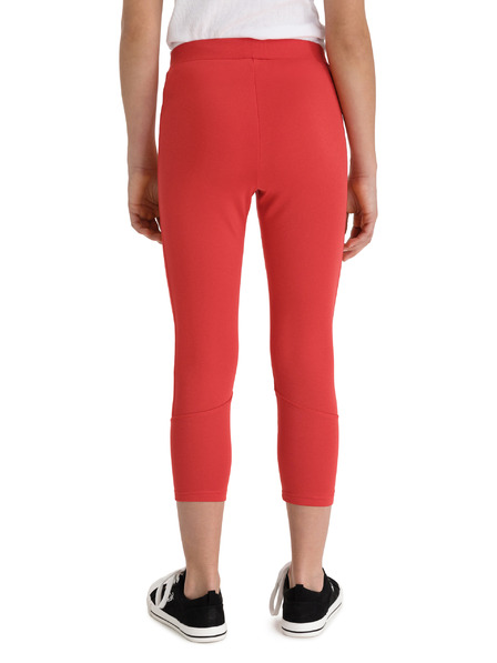 Sam 73 Červené dievčenské legíny s potlačou SAM 73