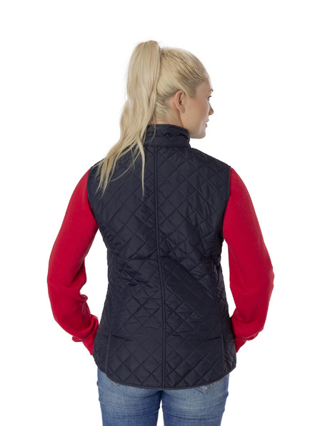 Sam 73 Tmavomodrá dámska prešívaná vesta Sam 73 Martha