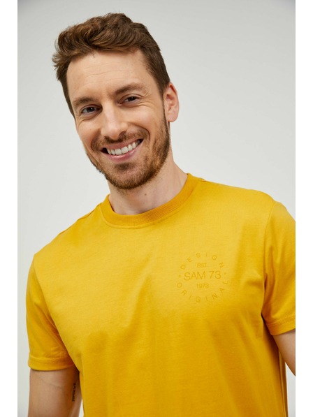 Sam 73 Horčicová pánske tričko SAM 73 Sepot